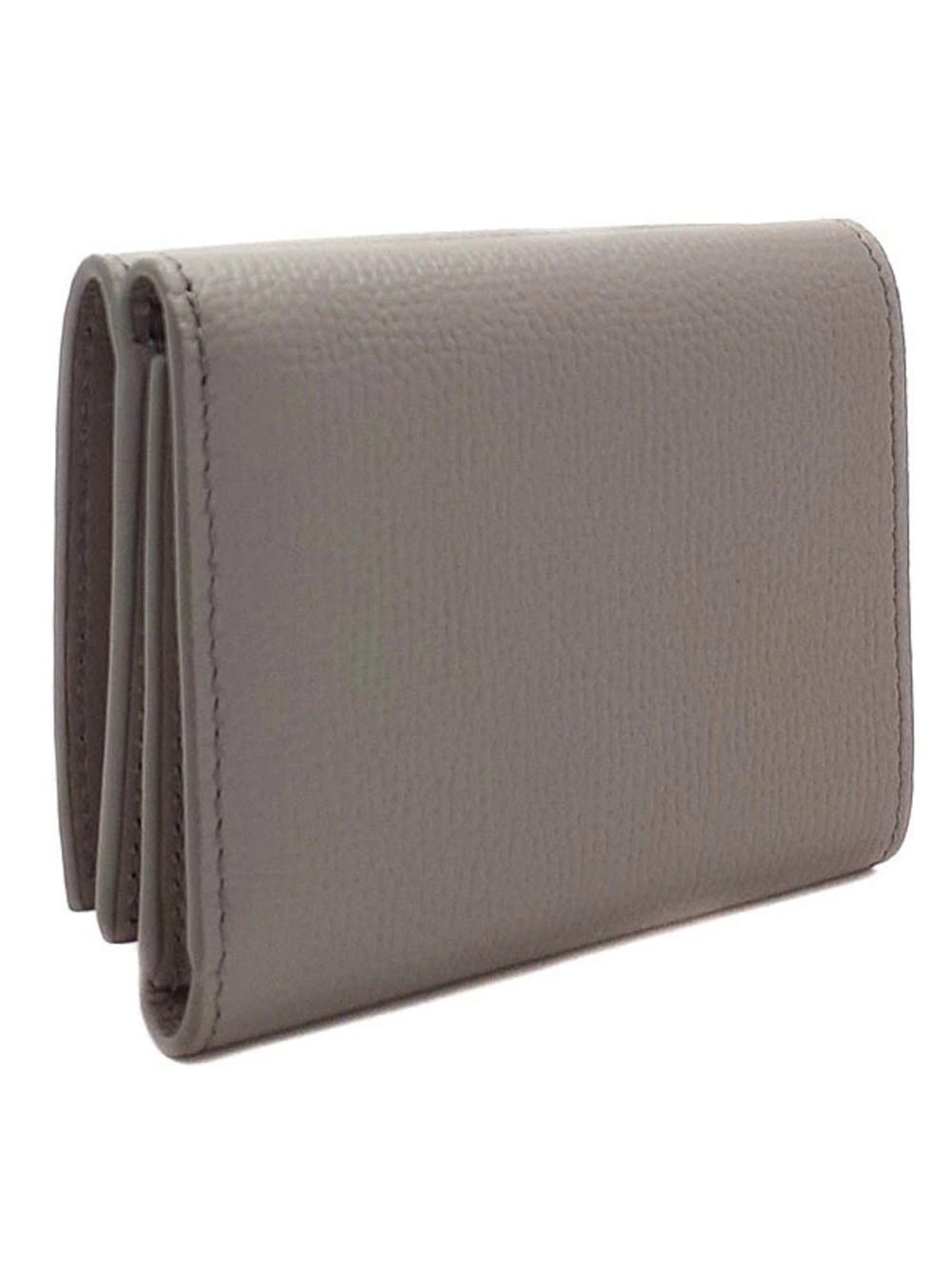 Loewe Wallet Short fold Tri Anagram Trifold Black